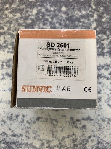 Sunvic sd2601 port valve - sd2601,