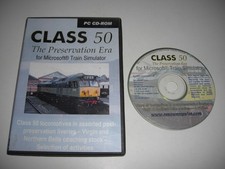 CLASS 50 The Preservation Era Pc Cd Add-On Microsoft Train Simulator Sim MSTS