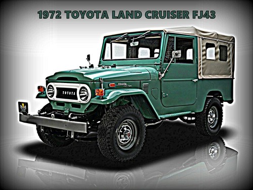 1972 toyota land cruiser - 1972,