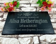Personalised Engraved Memorial