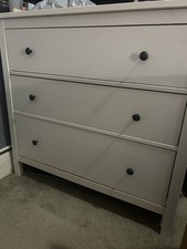 IKEA Hemnes White Chest of 3