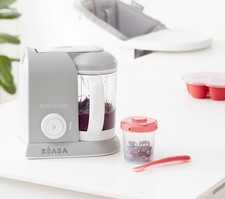 BEABA Babycook Solo 4 in 1 Baby Food Maker Eucalyptus, Open box