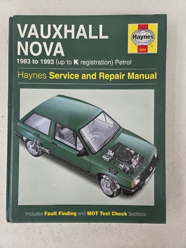 Vauxhall nova inc sri gte - nova,