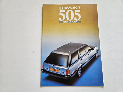 Peugeot 505 estate - estate, 24