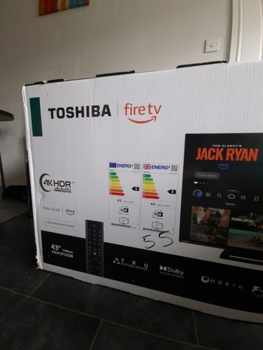 Toshiba uf3f53db 4k - 43",