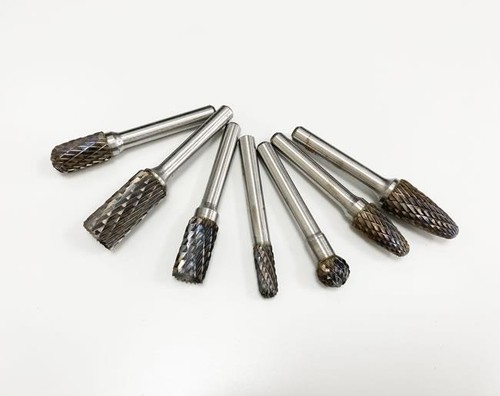 Tungsten carbide burr set 7pc - burr,