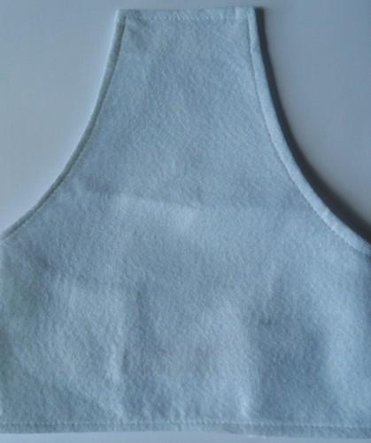 White felt brassard - brassard,, army