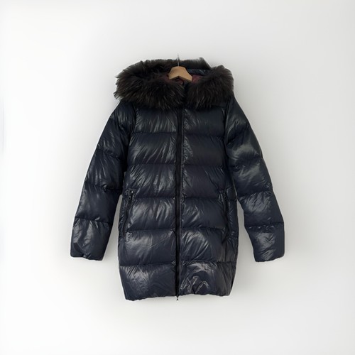 Duvetica navy blue puffer - blue, coat
