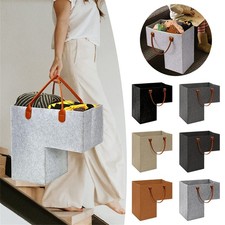 Stair Basket For Carpeted Stairs And Wooden Stairs Stair Basket With Leather 1PC
