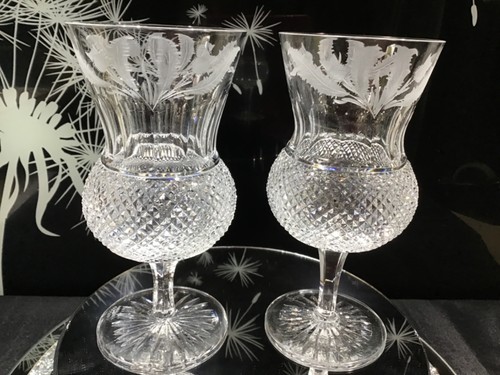 Edinburgh crystal thistle - x,