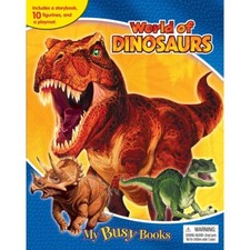 ~ World of Dinosaurs My Busy Book~ T-Rex ~ Raptors ~