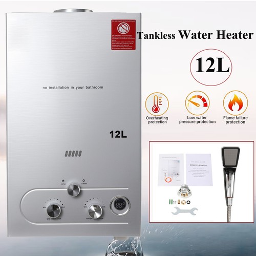 Hot water heater propane - hot, gas
