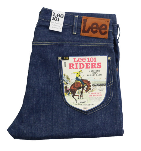 Lee 101 riders 70s selvedge - 101,