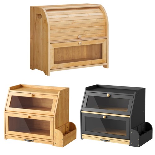 Bread box bamboo - bamboo, for