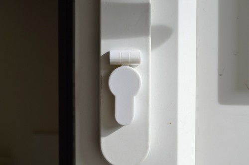 Keyhole draught draft excluder - keyhole,