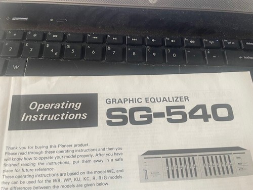 Pioneer 540 graphic - sg-540,