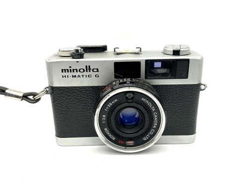 Minolta matic rangefinder - hi-matic, g