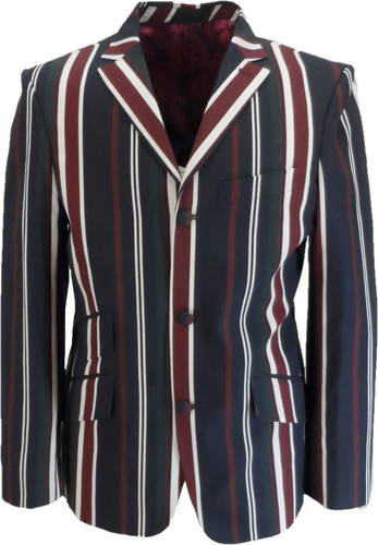 Mens classic retro navy blue - retro,