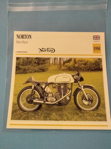 Norton manx racer - racer, 1950