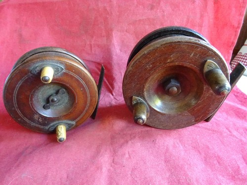 Vintage wooden nottingham - 2x,