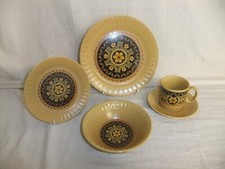 c4 Pottery English Ironstone Tableware Stoke - Santa Fe - vintage 1960s - 6D6C