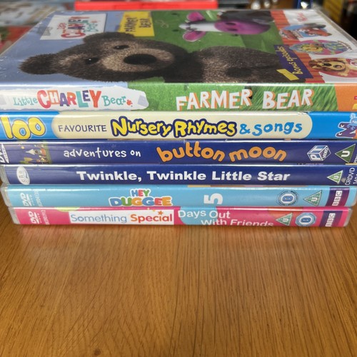 Kids bundle dvds button moon - button,