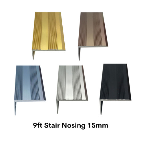 Stair nosing edging - stair, 15mm