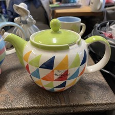 Whittard of Chelsea  Hand Painted Large Teapot