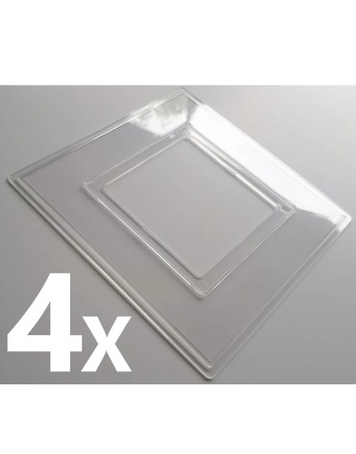 Clear single light switch - ×,