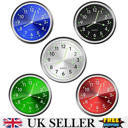 Mini car clock quartz - car,