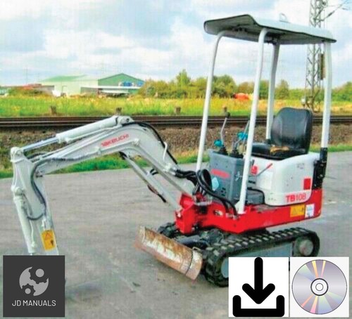 Takeuchi tb108 excavator - tb108,