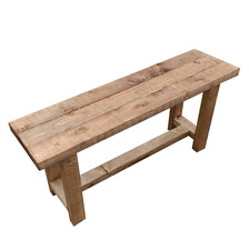 Wooden Garden Bench/ Fully