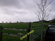 Photo 6x4 Sports field with spectator stand Blaenwaun/SN2327 Difficult t c2013