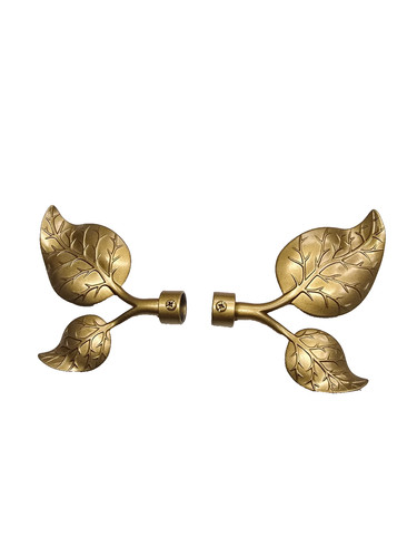 Gold curtain pole finials 20mm - curtain,
