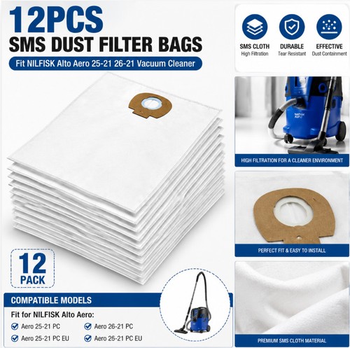 12pcs sms fabric dust - 12pcs,