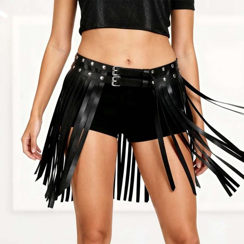 Women leather double - double, waist