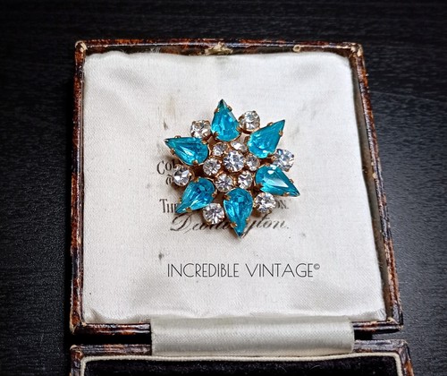 Vintage art deco aqua - deco, paste