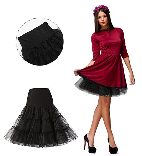 Rulta retro underskirt 50s - 26",