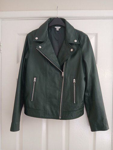 Ladies green leather - ladies, m&co