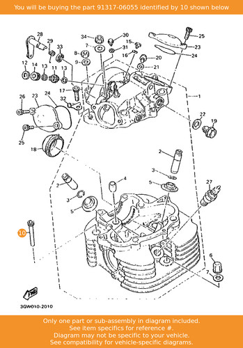 Yamaha bolt hex socket - yamaha, head