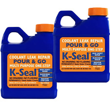 2x K-Seal Engine Block Cylinder Head Gasket Radiator Coolant Stop Leak 236ml 501