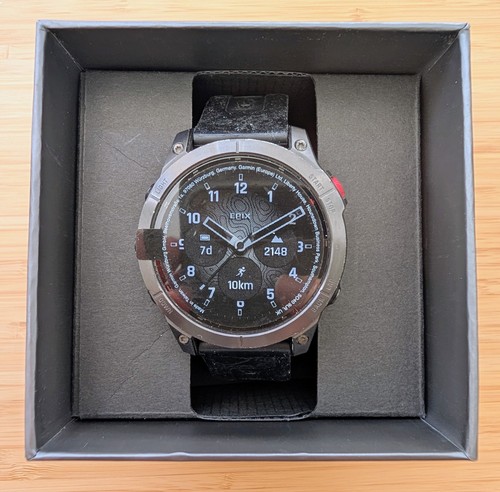 Garmin epix sapphire titanium - garmin,