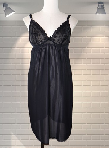 Vintage 1960s black nylon - vintage,