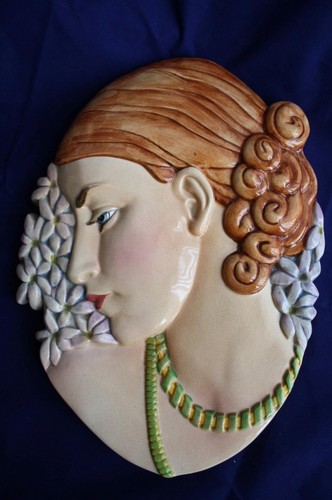 Beswick plaque art deco - plaque,