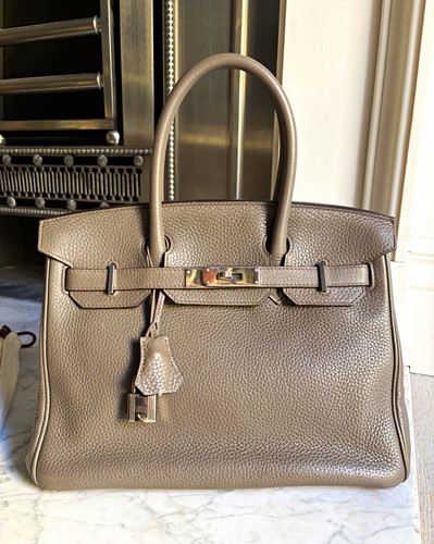 Hermès birkin etoupe togo - 30,