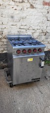  Commercial  Catering  Masterchef 4 burner cooker with oven Nat gas heavy duty  