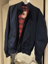 Baracuta g9 Harrington bomber jacket Navy Blue 38
