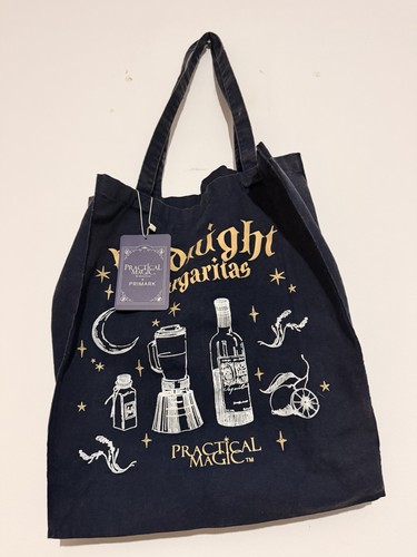 Practical magic navy tote - navy,