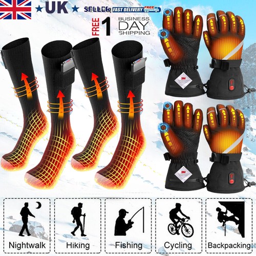 Electric heated socks foot - heated,