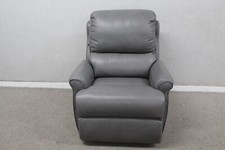 G Plan Lingfield Capri Grey Leather Static Armchair RRP £1579
